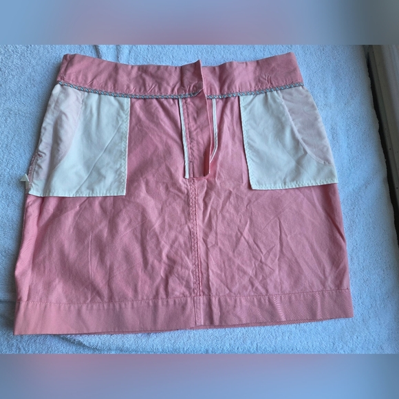 Vineyard Vines Pink Cotton Twill Skirt NWT – Size 12 - Picture 7 of 8